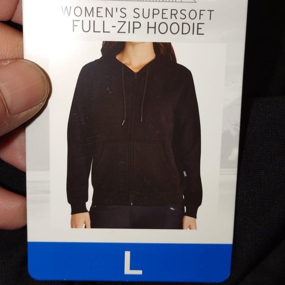 Eddie Bauer Ladies' Full Zip 4-Way Stretch Relaxed Fit Hoodie Jacket - Picture 6 of 6